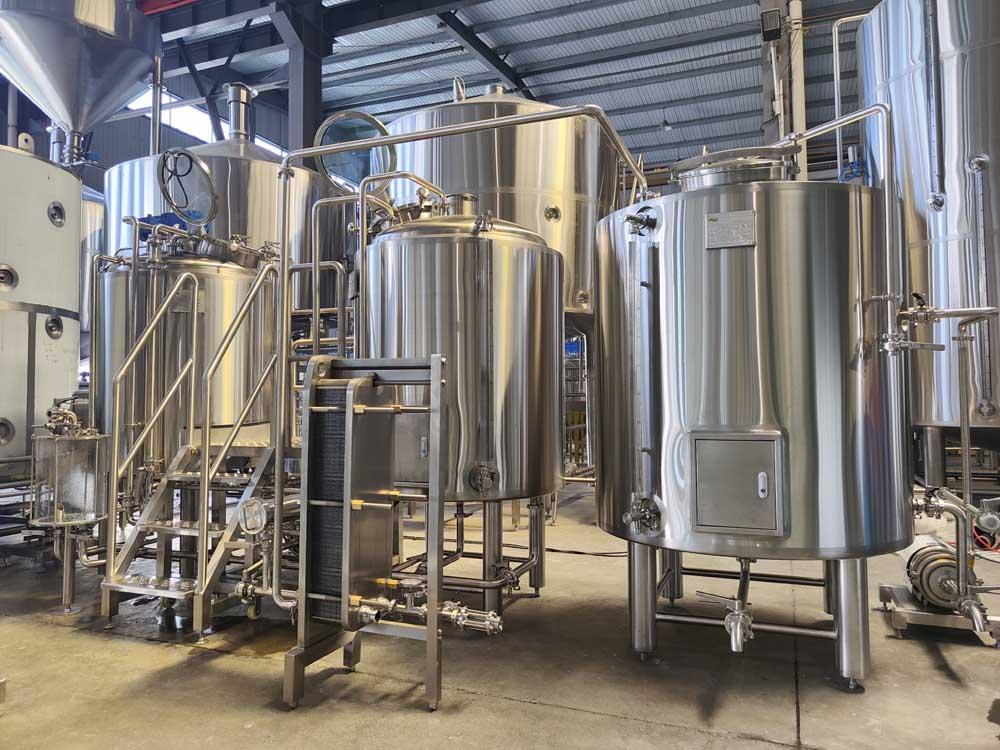 500L Brewery Equipment Exported to Curacao | TianTai® 2-150HL brewery ...