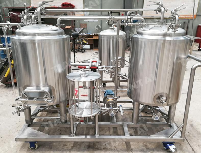 Wort grant, Hydrator and Wort collecting ring for brewhouse